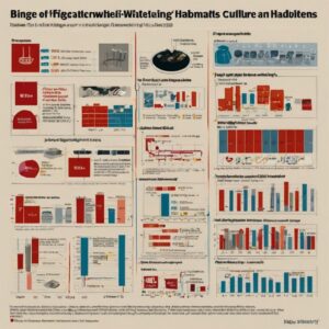 a poster with charts and graphs